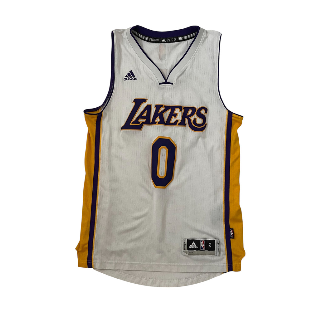 *RARE* 2015 Los Angeles Lakers Basketball Jersey - Nick Young - Size S